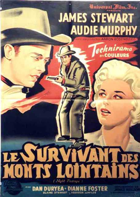 CineScope - Affiche - Le Survivant des Monts Lointains - Night Passage - 1957