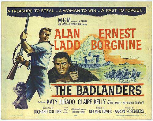 CineScope - Affiche - L'Or du Hollandais - The Badlanders - 1958
