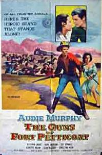 CineScope - Affiche - Le Fort de la dernière chance - The Guns of Fort Petticoat - 1957