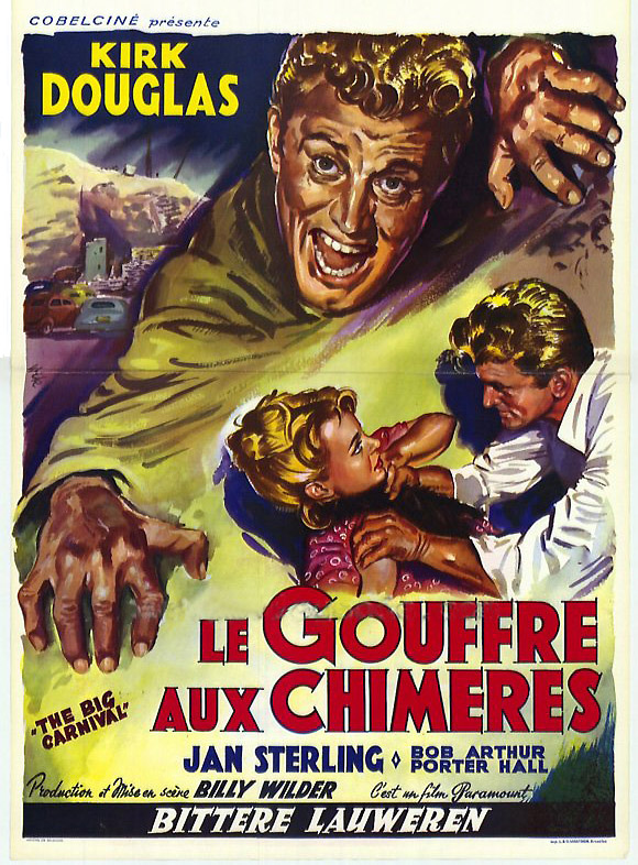 CineScope - Affiche - Le gouffre aux chimères - Ace in the Hole/The Big Carnival - 1951