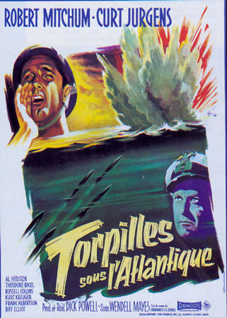 CineScope - Affiche - Torpilles sous l'Atlantique - The Enemy Below - 1957 CineScope - Affiche - Torpilles sous l'Atlantique - The Enemy Below - 1957