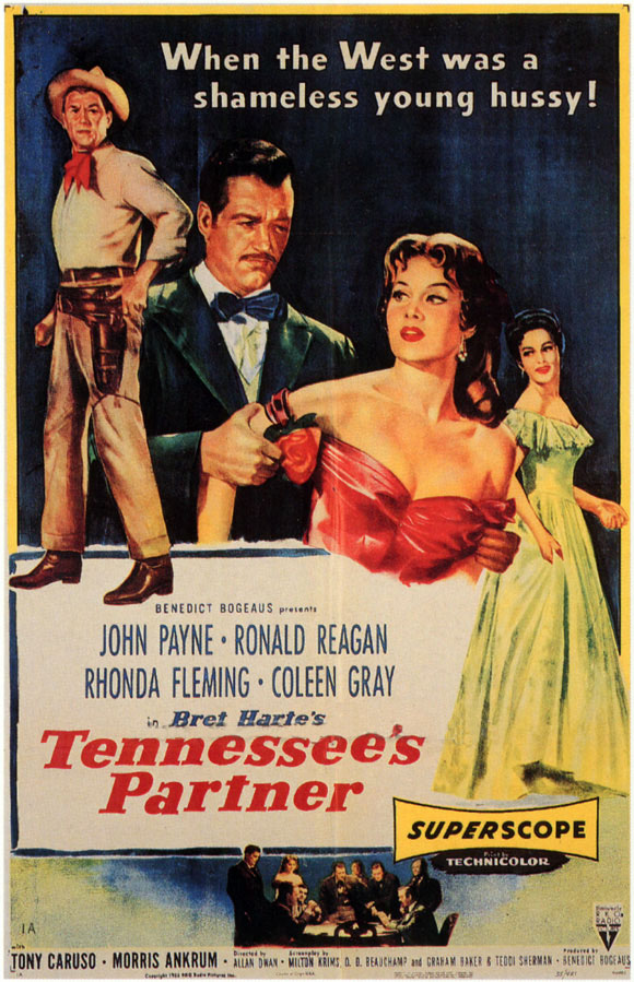 CineScope - Affiche - Le Mariage est pour demain / Le Bagarreur du Tennessee - Tennessee's Partner - 1955