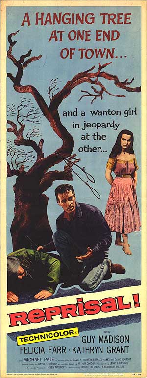 CineScope - Affiche - La Vengeance de l'Indien / Le Sang de l'Indien / Représailles ! - Reprisal ! - 1956