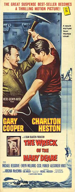 CineScope - Affiche - Cargaison dangereuse - The Wreck of the Mary Deare - 1959