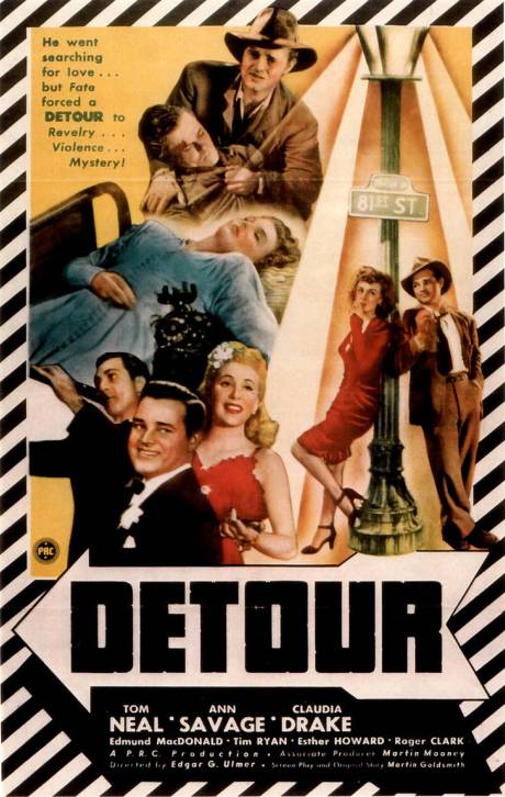 CineScope - Affiche - Détour - Detour - 1945