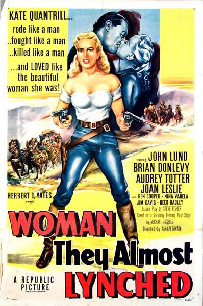 CineScope - Affiche - La Femme qui faillit être lynchée - Woman they almost lynched - 1953