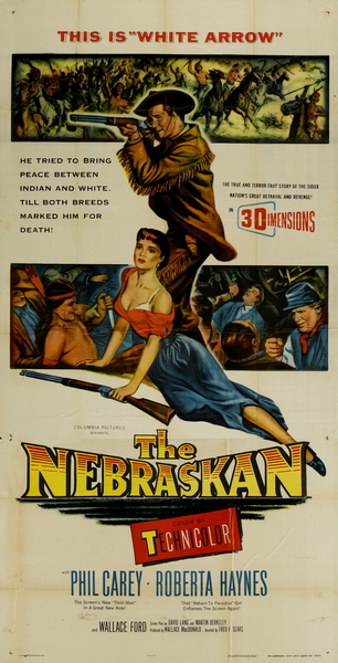 CineScope - Affiche - L'Homme du Nebraska - The Nebraskan - 1953