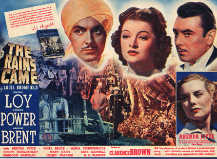 CineScope - Affiche - La Mousson - The Rains Came - 1939 CineScope - Affiche - La Mousson - The Rains Came - 1939