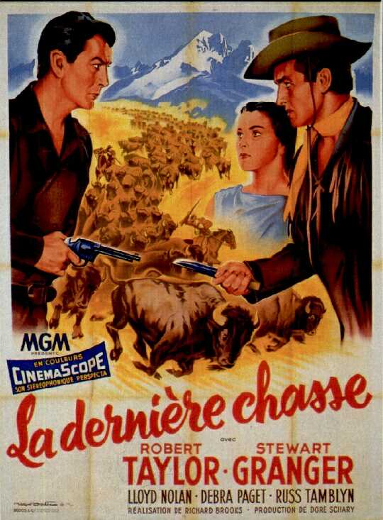 CineScope - Affiche - La Dernière Chasse - The Last hunt - 1956