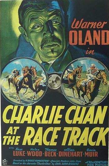 CineScope - Affiche - Charlie Chan aux courses - Charlie Chan at the Race Track - 1936