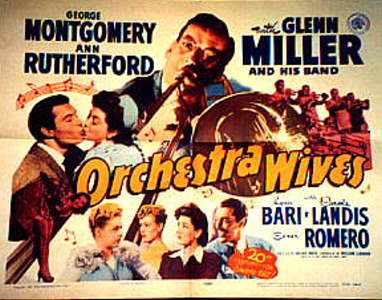 CineScope - Affiche - Ce que femme veut - Orchestra Wives - 1942 CineScope - Affiche - Ce que femme veut - Orchestra Wives - 1942