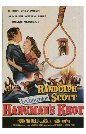 CineScope - Affiche - Le Relais de l'or maudit - Hangman's knot - 1952