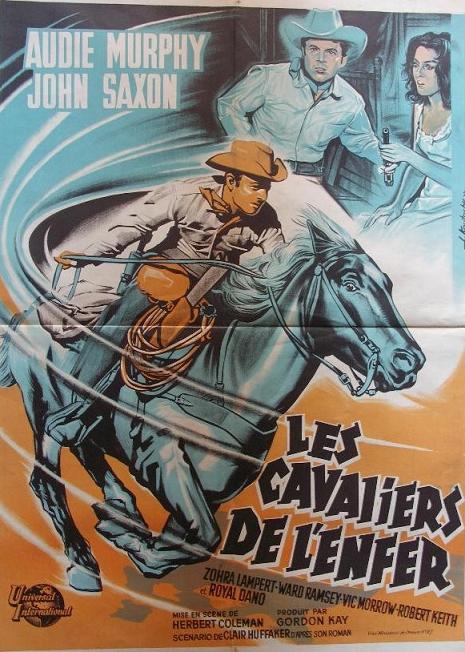 CineScope - Affiche - Les cavaliers de l'enfer - Posse from hell - 1961