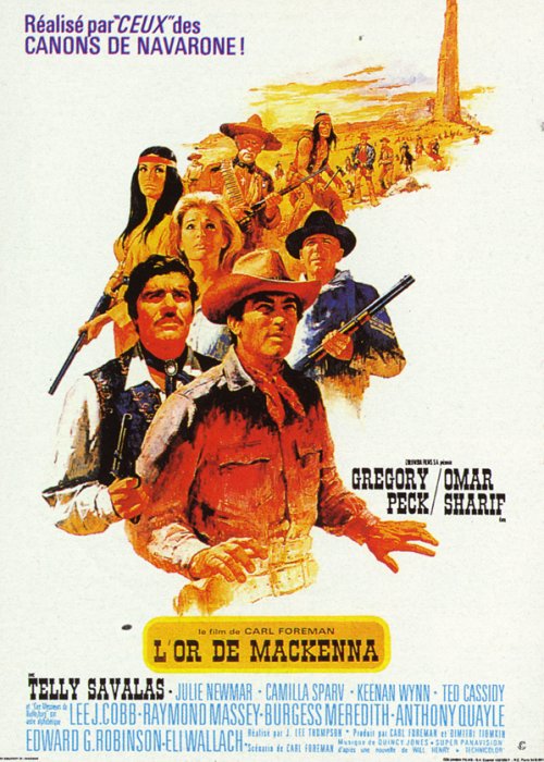 CineScope - Affiche - L'Or de MacKenna - Mackenna's gold - 1969