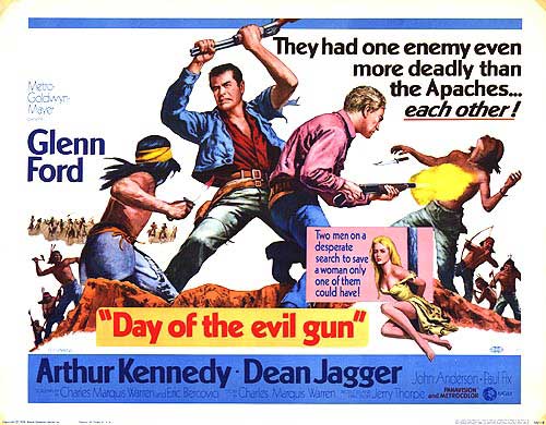 CineScope - Affiche - Le Jour des Apaches - Day of the evil gun - 1968