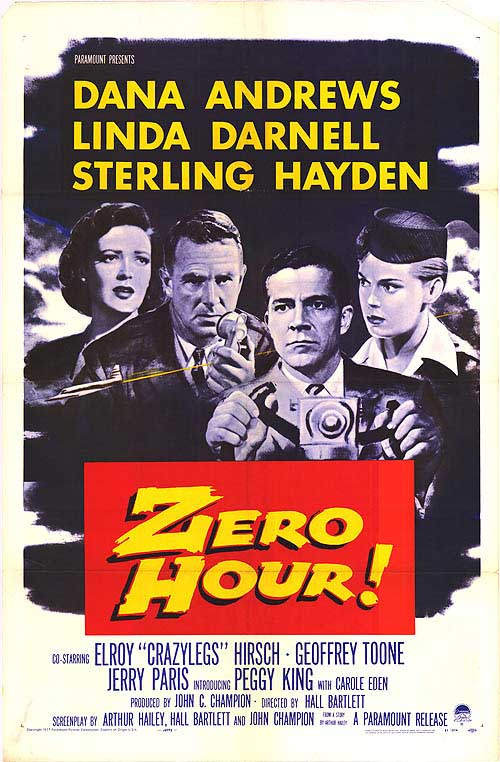 CineScope - Affiche - A l'Heure Zéro - Zero Hour! - 1957