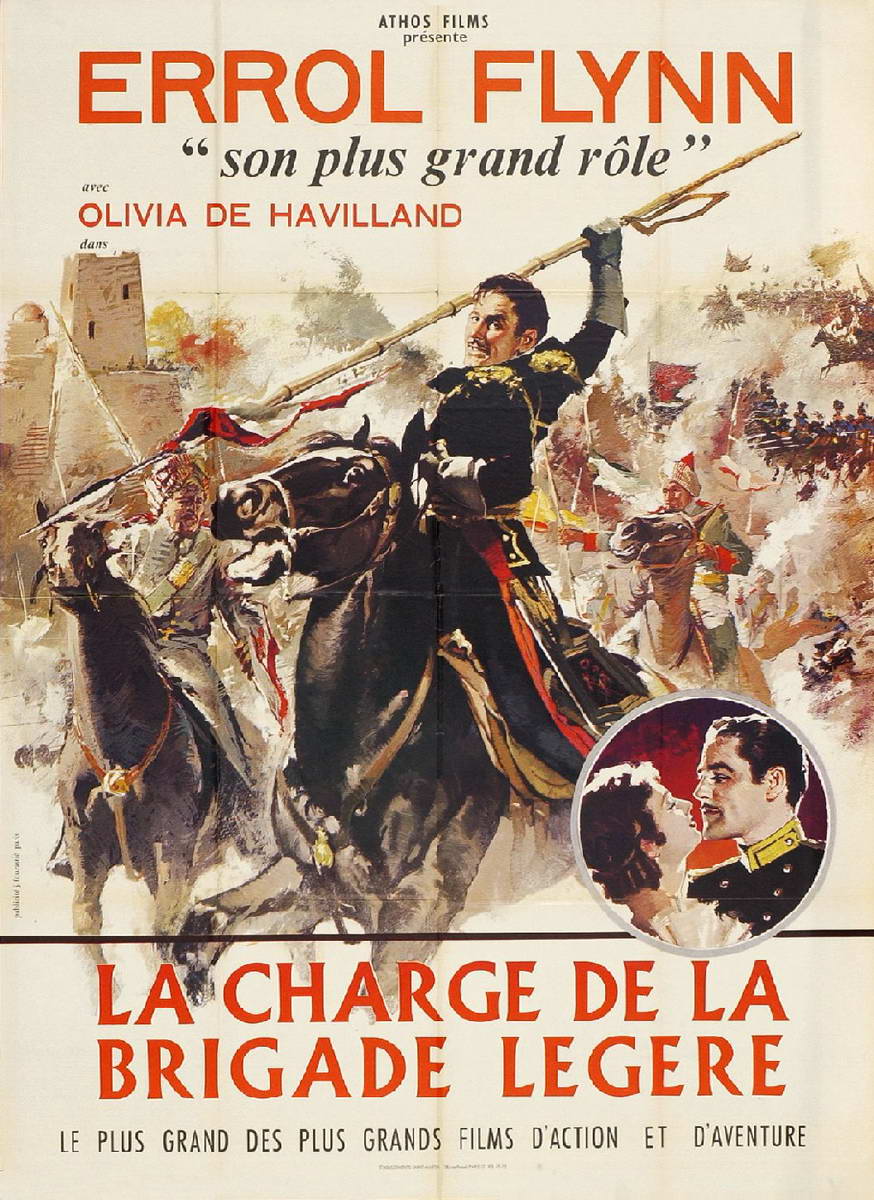 CineScope - Affiche - La Charge de la Brigade Légère - The Charge of the Light Brigade - 1936