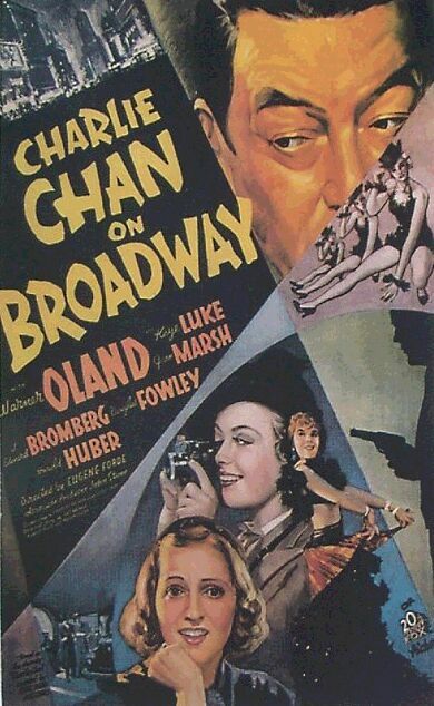 CineScope - Affiche - Charlie Chan à Broadway - Charlie Chan on Broadway - 1937