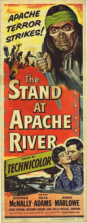 CineScope - Affiche -  - The Stand at Apache River - 1953