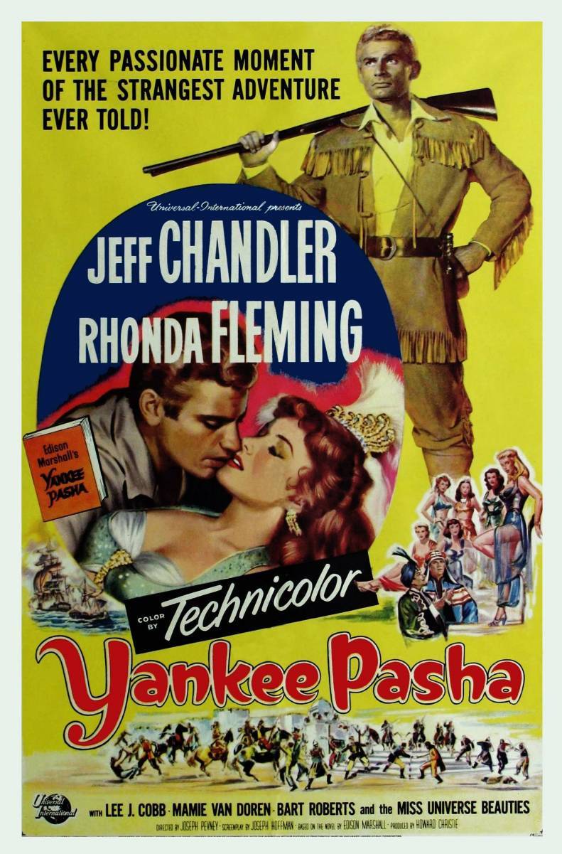CineScope - Affiche - Yankee Pacha - Yankee Pasha - 1954