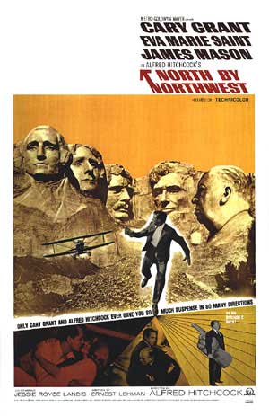 CineScope - Affiche - La mort aux trousses - North by Northwest - 1959