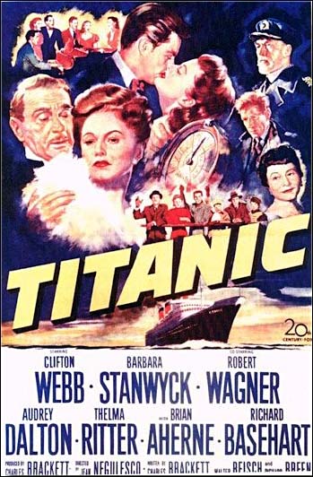 CineScope - Affiche - Titanic - Titanic - 1953 CineScope - Affiche - Titanic - Titanic - 1953