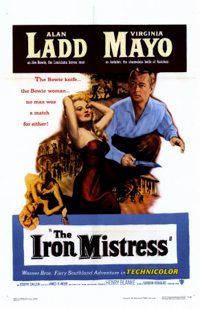 CineScope - Affiche - La Maîtresse de fer - The Iron mistress - 1952