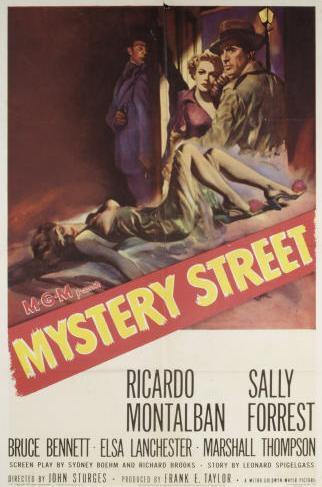 CineScope - Affiche - Le mystère de la plage perdue - Mystery Street/Murder at Harvard - 1950