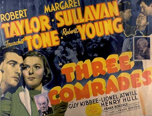 CineScope - Affiche - Trois Camarades - Three Comrades - 1938