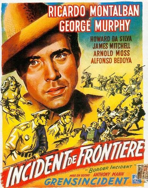 CineScope - Affiche - Incident de frontière - Border Incident - 1949