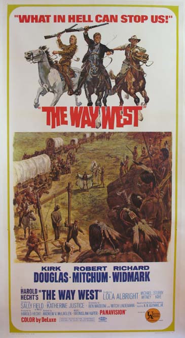 CineScope - Affiche - La Route de l'Ouest - The Way West - 1967