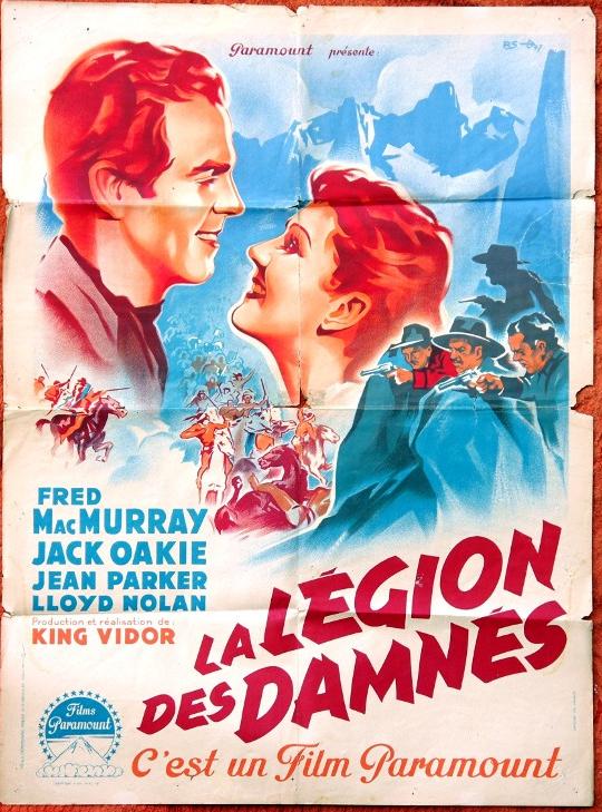 CineScope - Affiche - La Légion des damnés - The Texas Rangers - 1936
